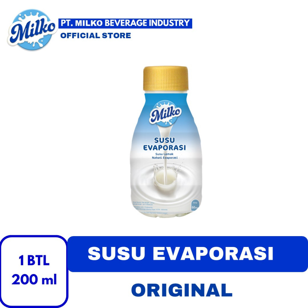 

MILKO SUSU EVAPORASI 200ml