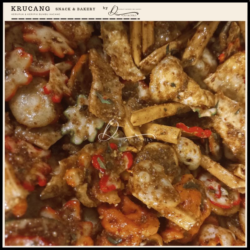 

KRUCANG, KERUPUK BUMBU KACANG CIKRUH GURIH 1KG