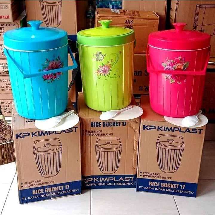 Rice Bucket 17 Liter Kimplast / TERMOS NASI 17 LITER - Termos Es / Rice Bucket / Ice Bucket 17L / te