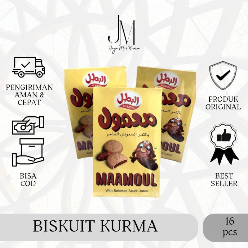 

Maamoul - Biskuit kurma - Oleh oleh umroh