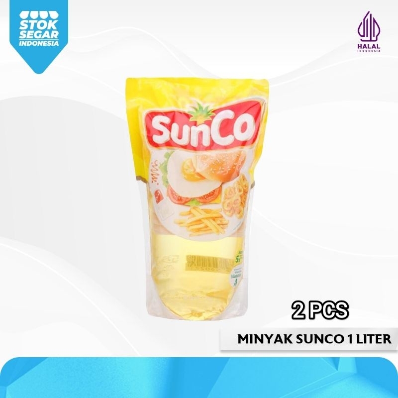 

Minyak Goreng Sunco 1 Liter x 2 pack