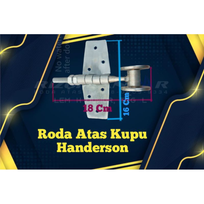 TERMURAH Roda atas kupu Handerson/ Roda atas kupu pintu gebyok kayu/Roda atas kupu lipat kayu