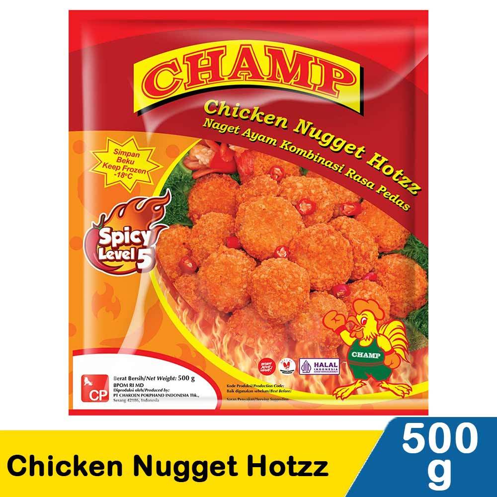 

Champ Chicken Nugget Hotzz 500G