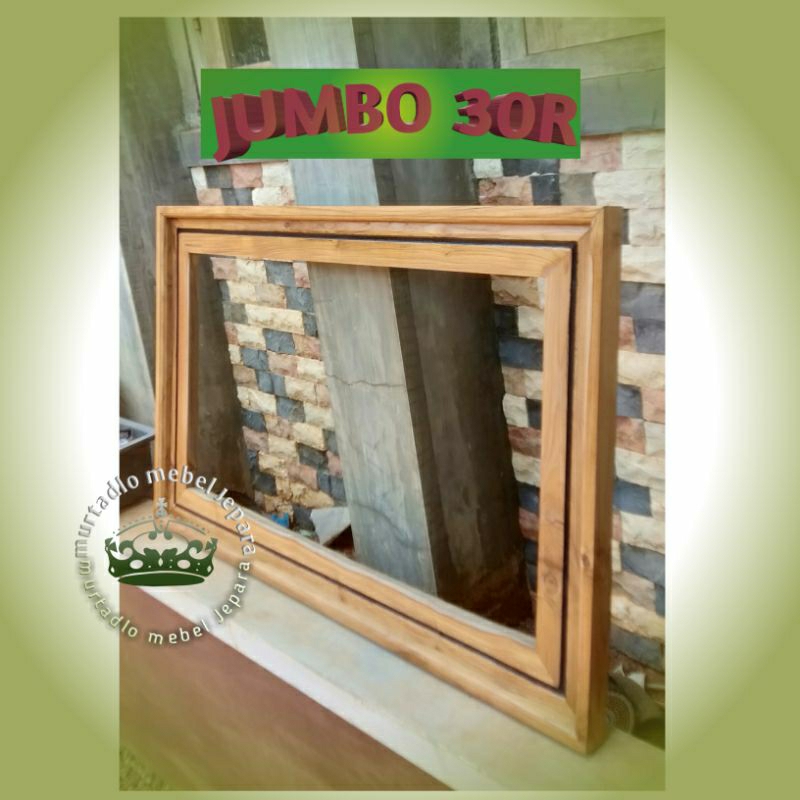 FIGURA FOTO /frame JUMBO/FIGURA KAYU JATI