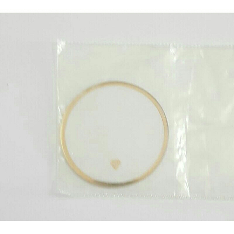 kaca jam tangan rolex logo