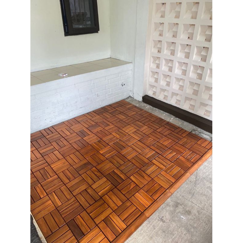 Lantai Kayu Jati / Flooring Deck / Decking Tile