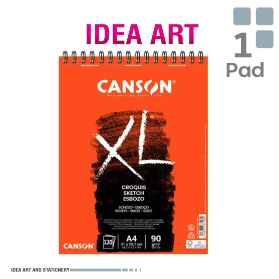 

Canson XL Sketch Croquis A4 90g 120s Kertas Gambar Sketsa 200787103
