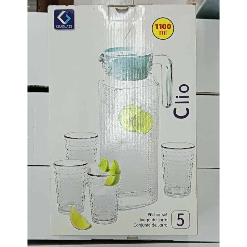 DRINK GLASS 1 SET TEKO SATU SET GELAS