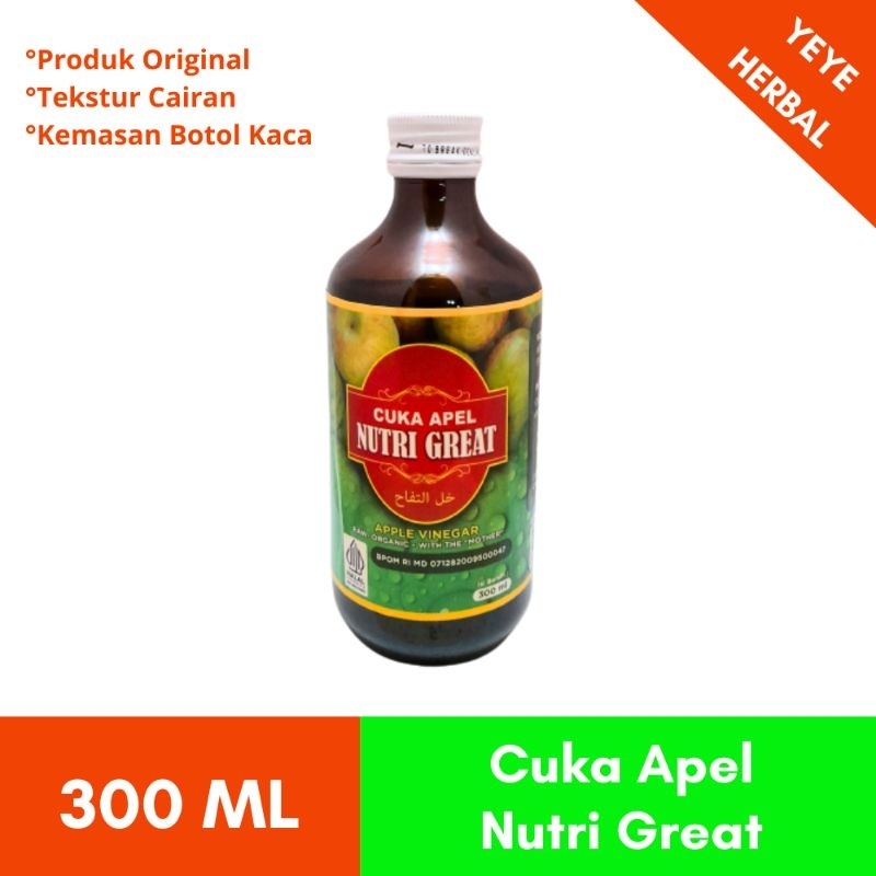 

Cuka Apel Nutri Great