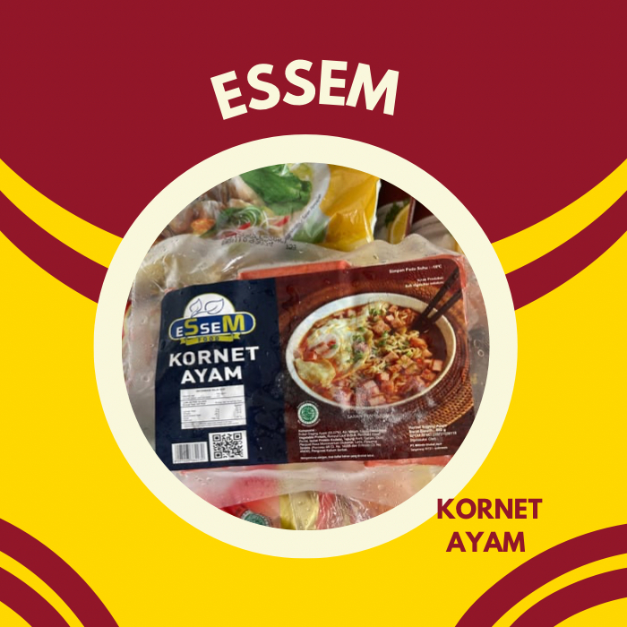 

Essem Kornet Ayam 500 Gr