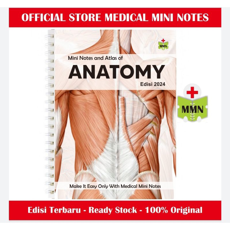 Medical mini notes -  Atlas of Anatomy 2024  | MMN Anatomi | Buku Saku Anatomi