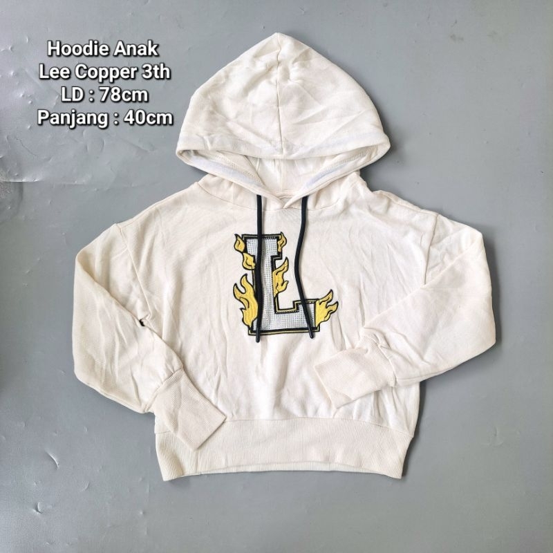 Hoodie anak laki perempuan lee cooper original rijek