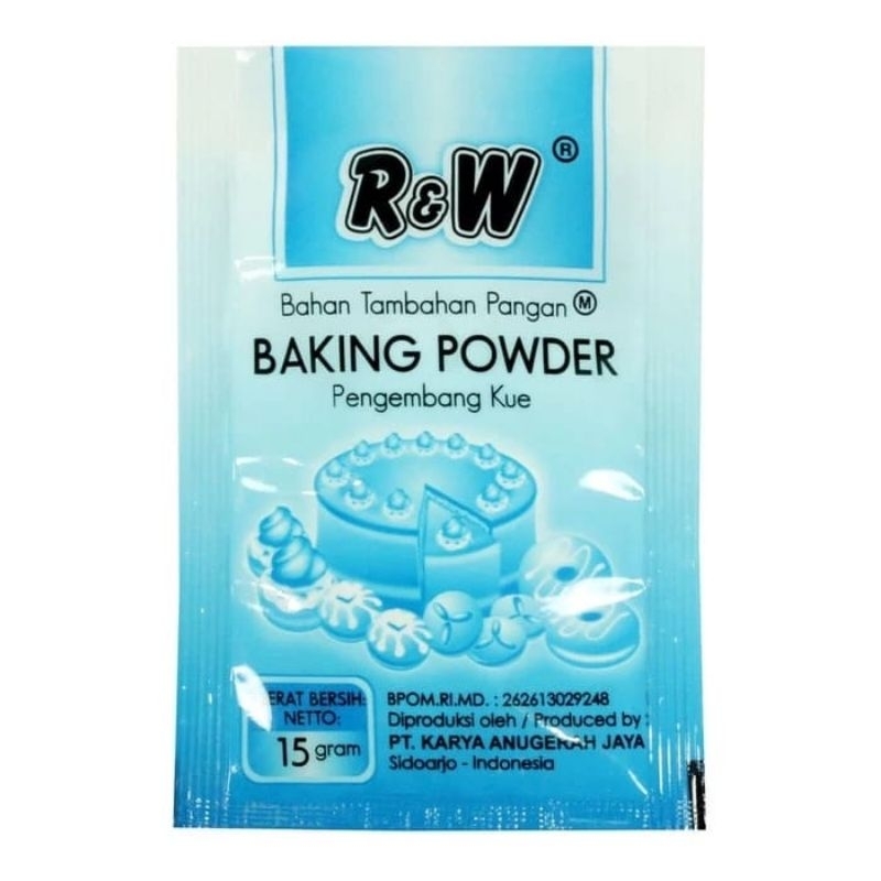 

R&W BAKING POWDER PENGEMBANG KUE 15GR