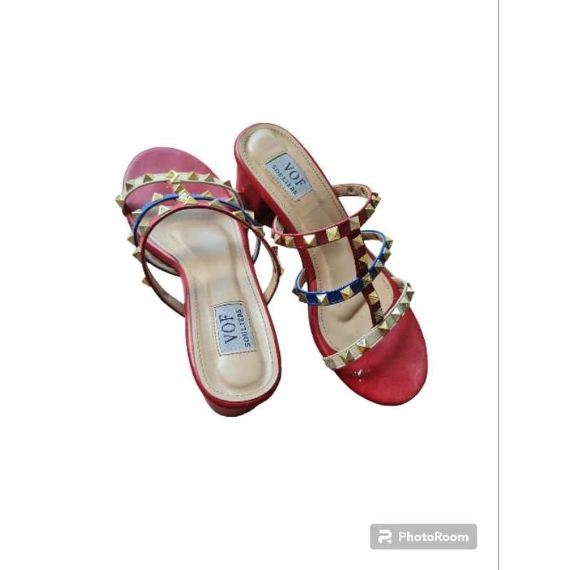 SANDAL HAK HEELS WANITA VALENTINO
