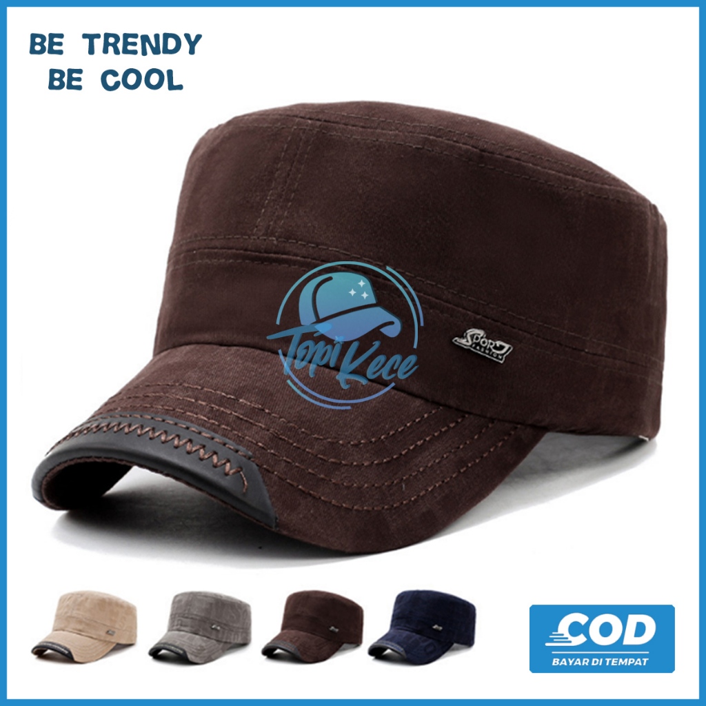Topi Komando Jaret Original Distro Polos Hat Casual Cap Fashion Pria Wanita