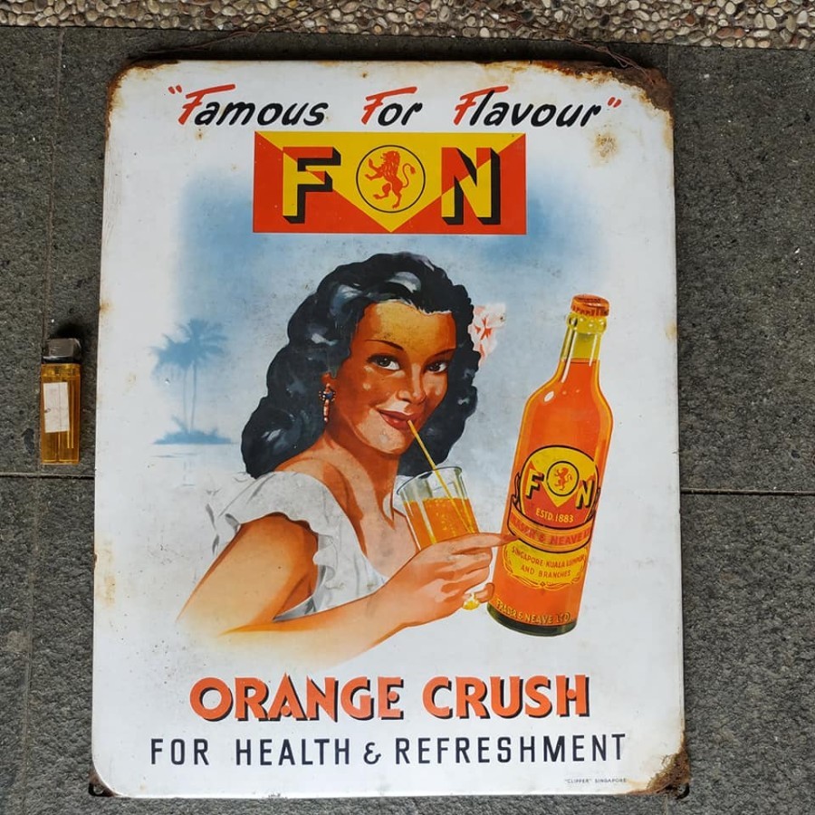 Iklan Enamel F & N original