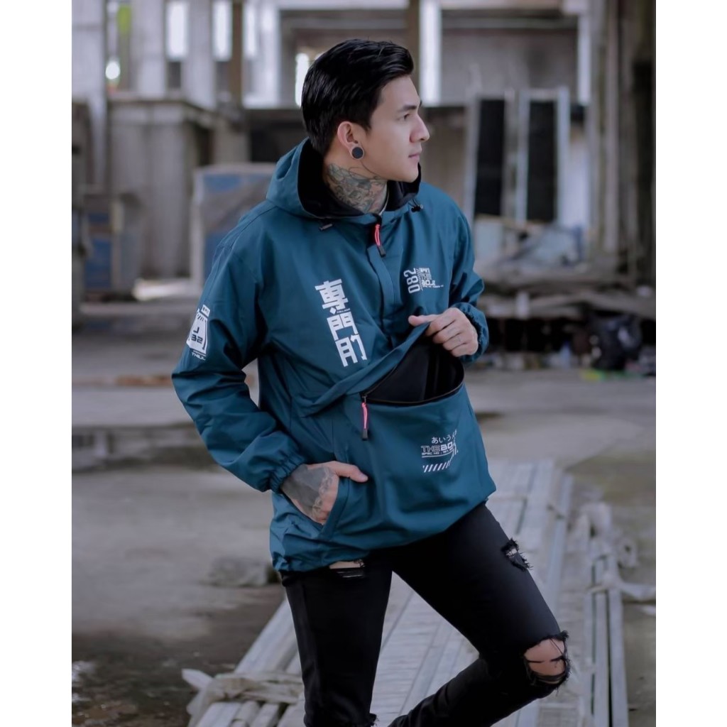 ARHN JAKET CAGOULE PARASUT TASLAN PRIA