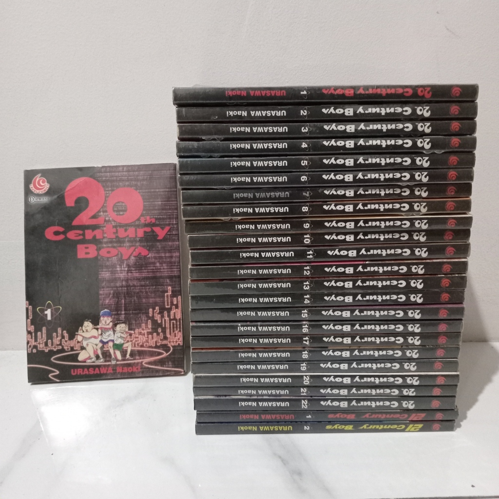 Preloved Buku Komik 20th Century Boys 1-22 End 21th Century Boys 1-2 End Bekas