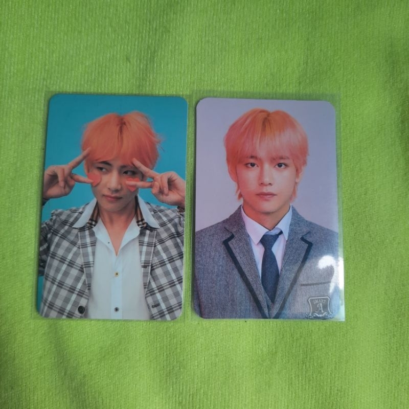 BTS OFFICIAL PHOTOCARD ALBUM ANSWER F L V TAEHYUNG PC