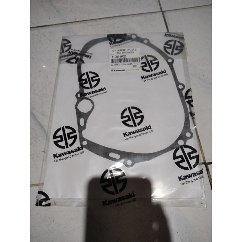 paking bak kopling gasket clutch cover kawasaki kaze blitz edge athlete zone ksr z125 original
