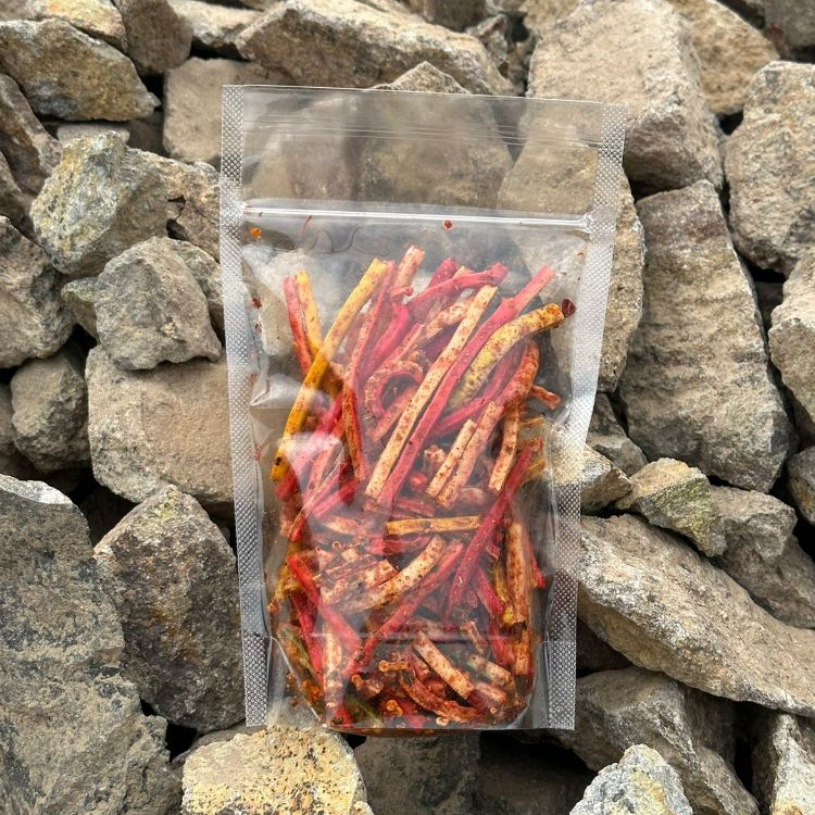 

SEBLAK KERIPIK LINGGIS / SEBLAK LINGGIS BUMBU CIKRUH 100GR