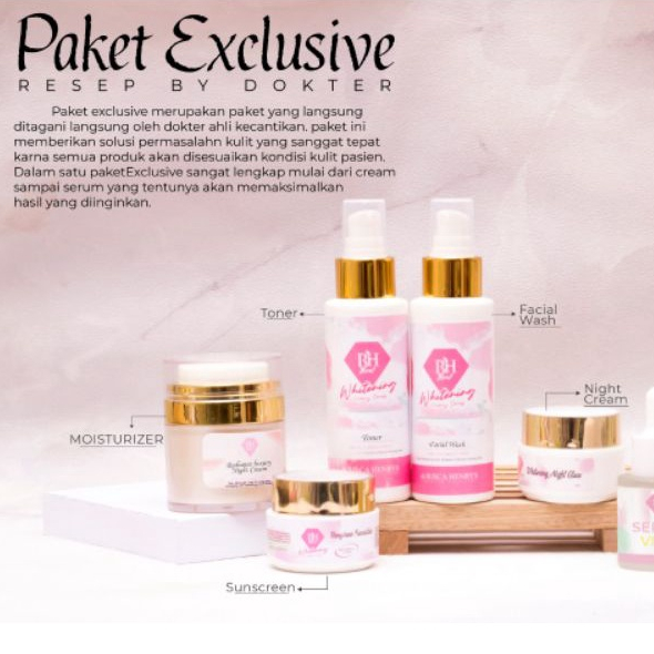 RH GLOW Paket Exclusive (resep by dokter