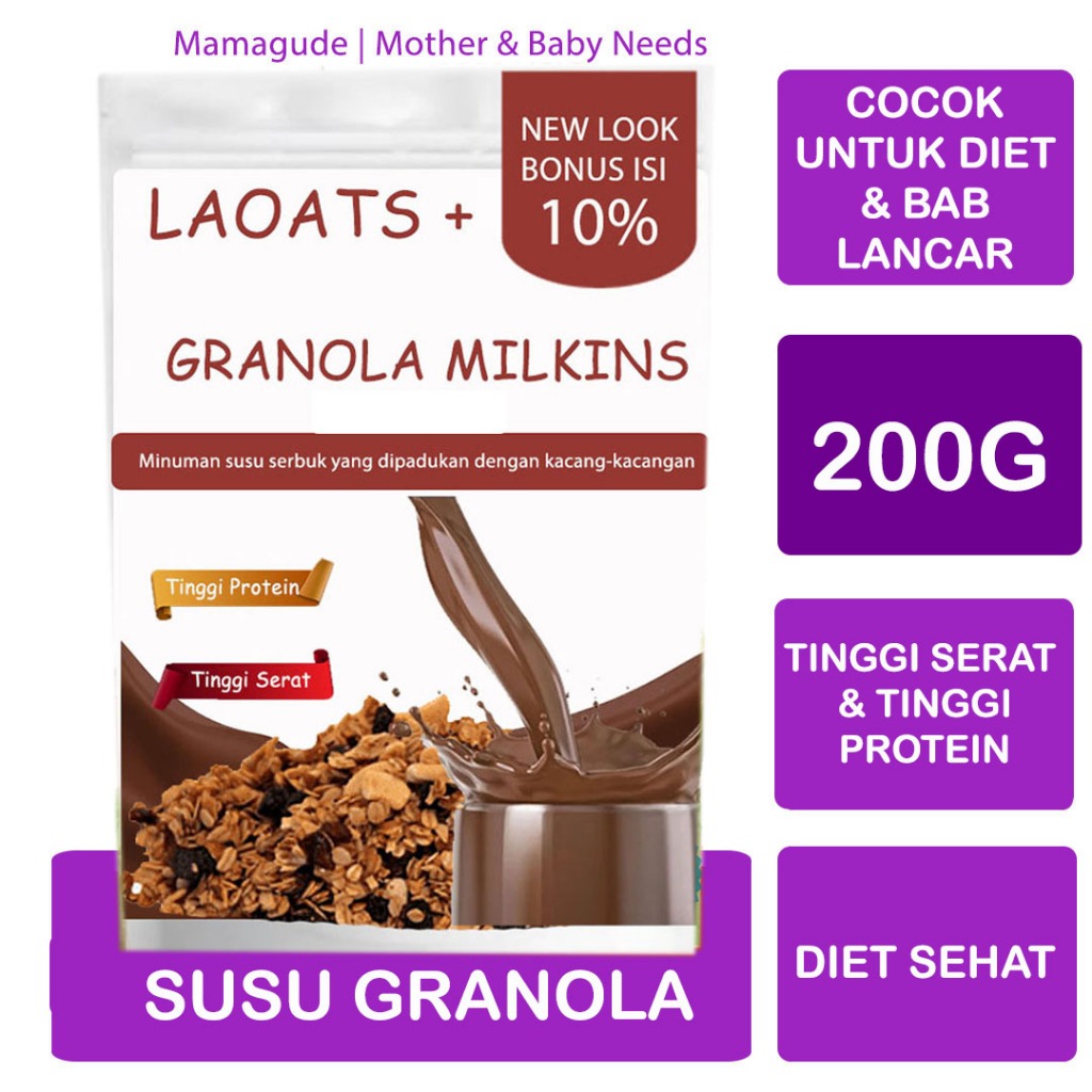 

Granola Bites Laoats (200g)