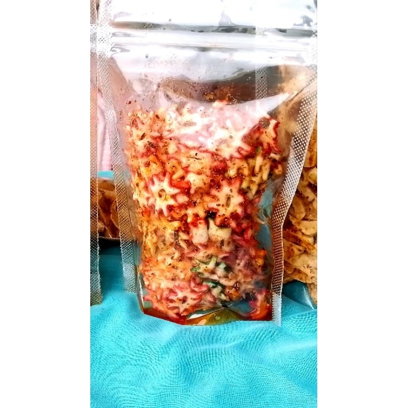 

kerupuk seblak kering bintang