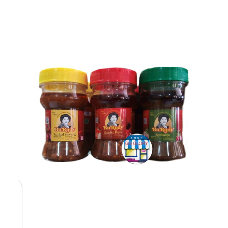 

Sambal Bajak Sambal Ijo Sambal Bawang Bu Rudy Oleh Oleh Khas Bu Rudi Surabaya 110 gr