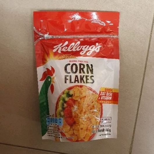 

Kelloggs sereal cereal Cornflakes Corn flakes pouch 60gr