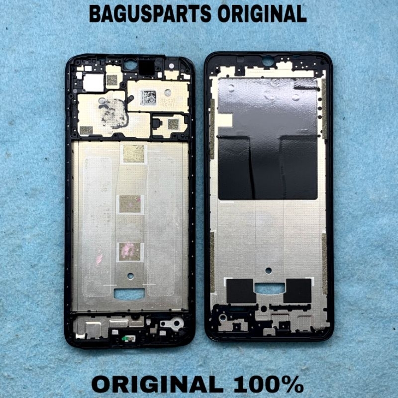 FRAME MIDDLE TULANG TENGAH RANGKA HOUSING LCD XIAOMI REDMI 12C / POCO POCOPHONE C55 ORIGINAL COPOTAN
