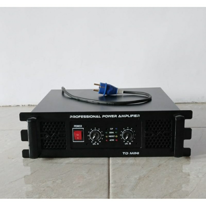 Box Power Ampli TD MINI Plus Acesoris