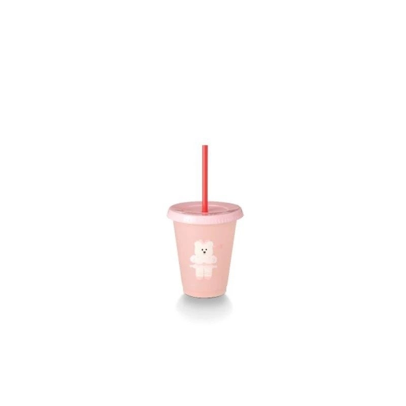 Starbucks Reusable Cold Cup Color Changing 160z Ballerina Bear (Holiday 2022)