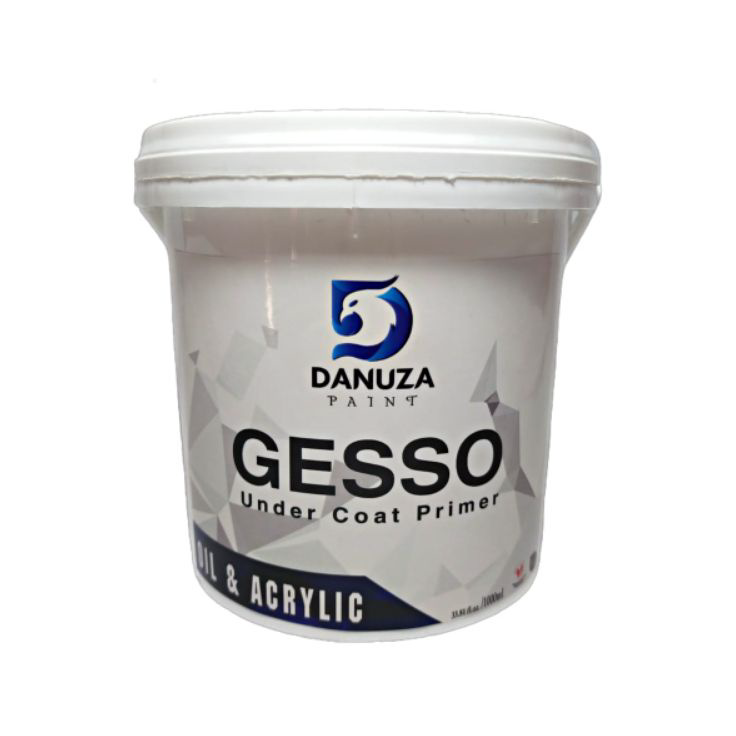 

Murah Gesso Acrylic Under Coat Primer Pail 1 Liter