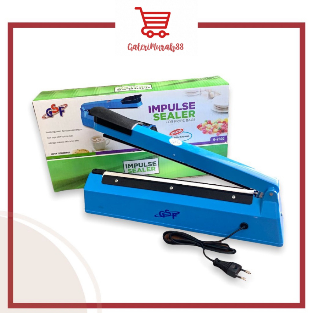 Impulse Sealer 2200 GSF / Impulse Sealer 2300 GSF/ Alat Press Plastik 40 cm 2400 GSF / Impulse Seale