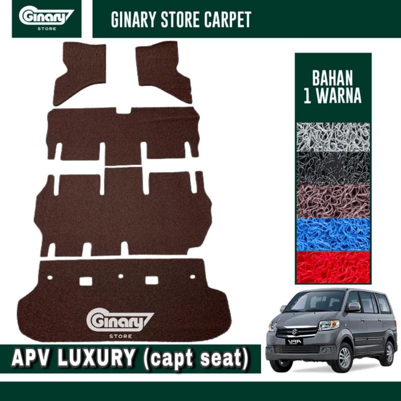 KAPRET MOBIL APV LUXURY CAPTAIN SEAT / KARPET MOBIL MIE APV LUXURY CAPTAIN SEAT