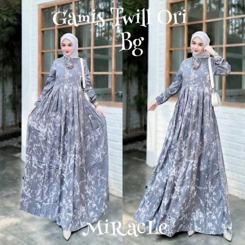 Gamis Twill original Super Premium