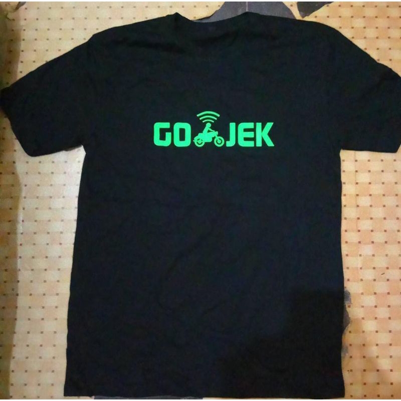 KAOS GOJEK / KAOS PENDEK GOJEK / KAOS DRIVER GOJEK / KAOS OJOL / KAOS MURAH
