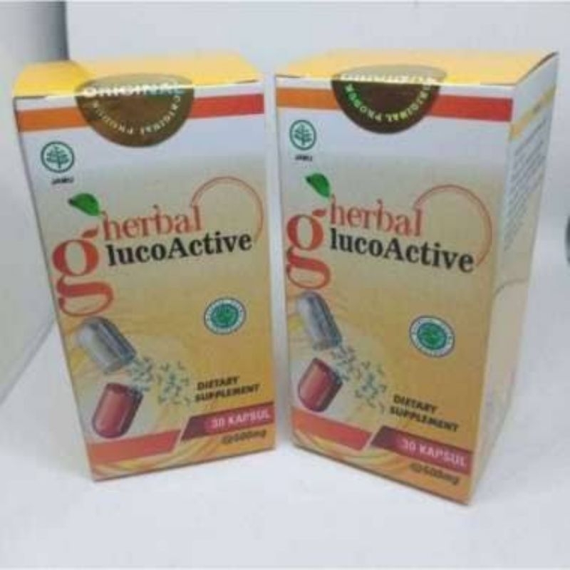 Glucoactive Asli Obat Herbal Diabetes Gluco Active Original