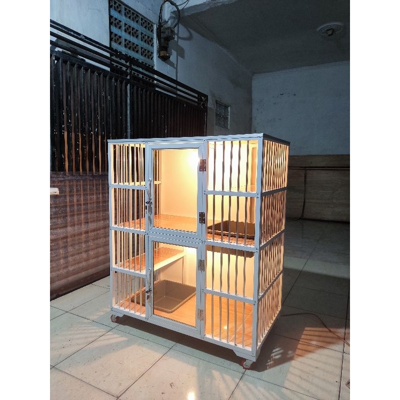 Kandang kucing 2 tingkat murah