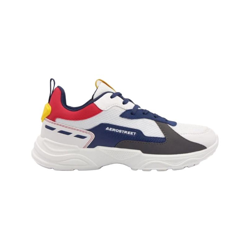 Sneakers Aerostreet Riku Putih Biru Tua Merah Original Sepatu Olahraga Kasual Tokyosena Plus