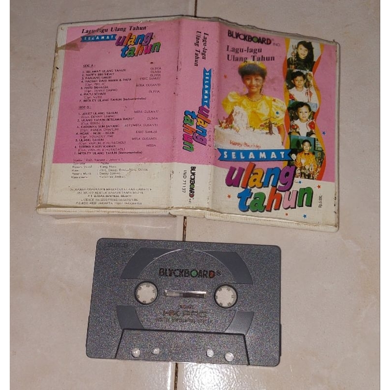 kaset anak anak Indonesia LAGU LAGU ULANG TAHUN