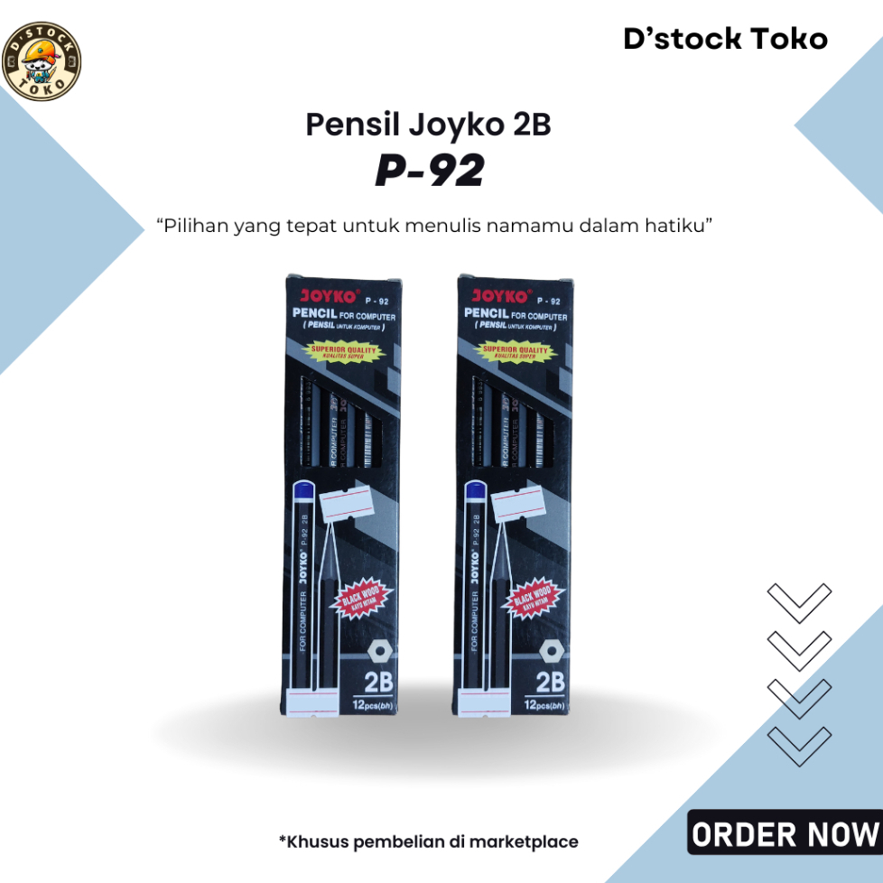 

Pensil Joyko P-92 Per Pcs Murah Dstock Toko