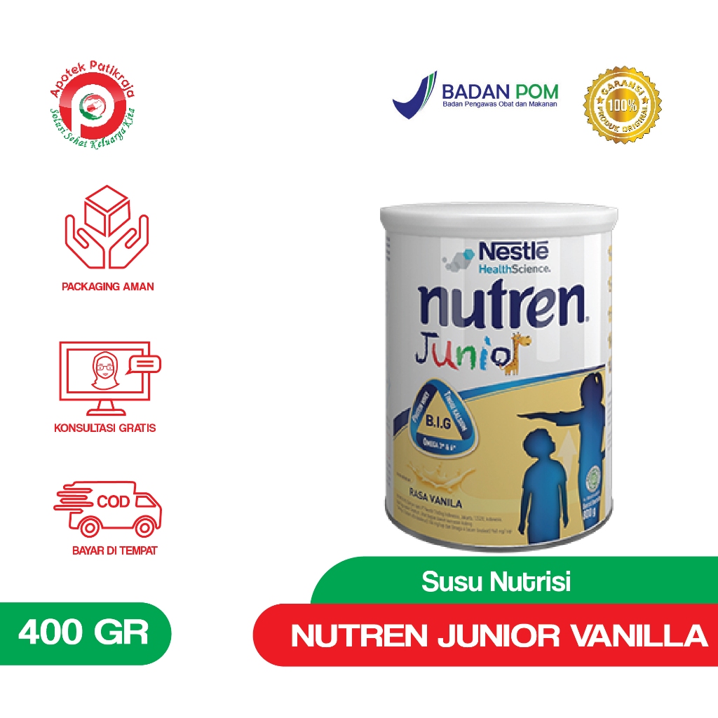 

NUTREN JUNIOR VANILLA 400GR