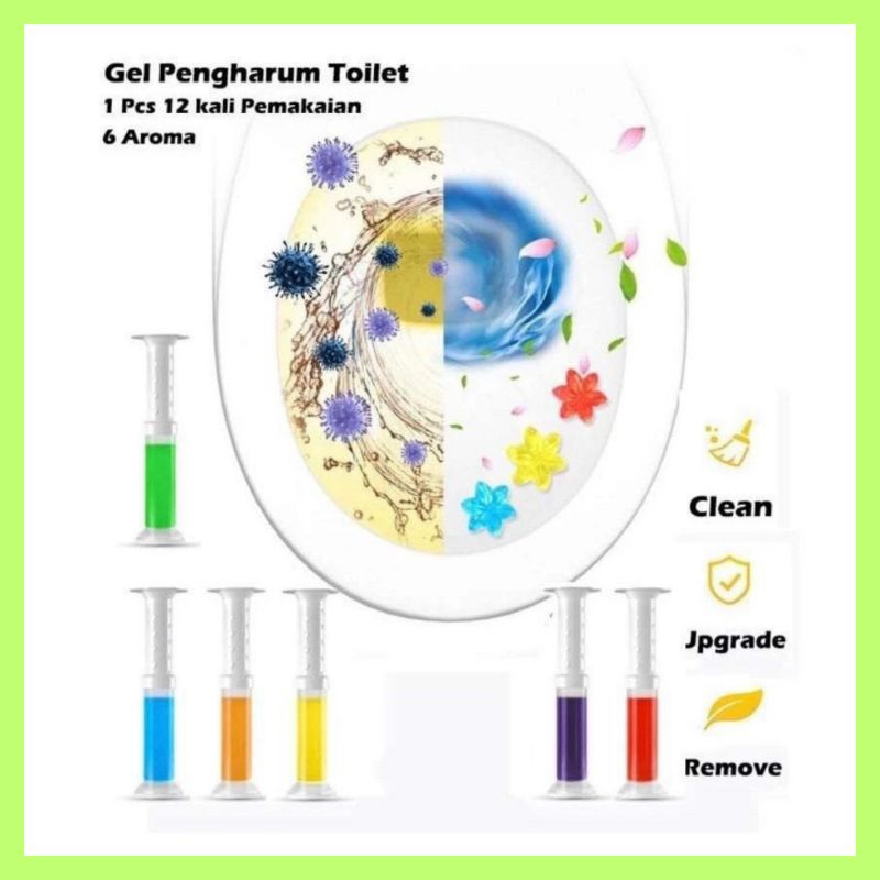 GEL PEWANGI TOILET KLOSET PEWANGI WC GEL PARFUM TOILET PENGHARUM PENYEGAR TOILET KLOSET