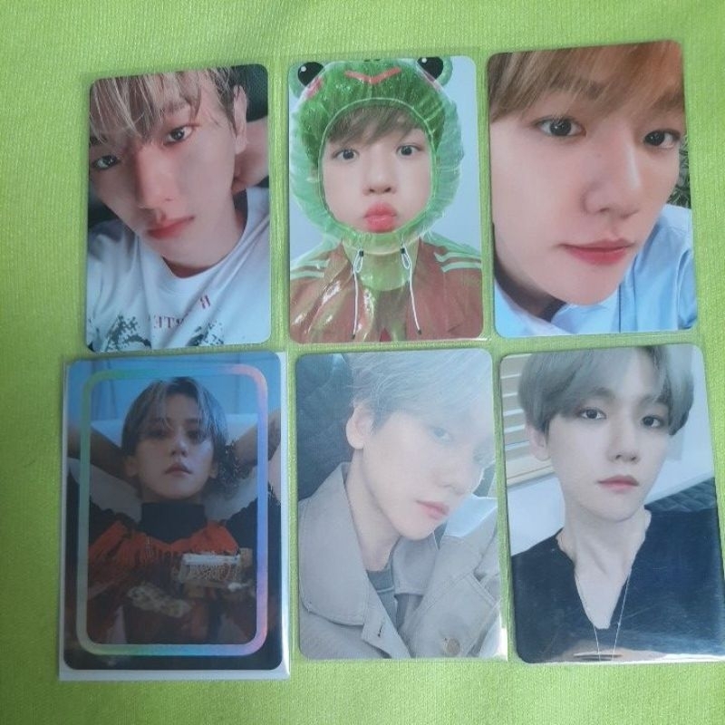 OFFICIAL BAEKHYUN EXO SUPERM PHOTOCARD  PC JOPPING KOREA KOREAN USA US VER KBANG GERMANY FROGGY KODO