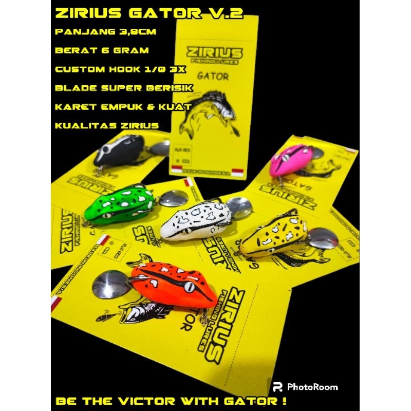 Soft Frog Zirius Gator V.2