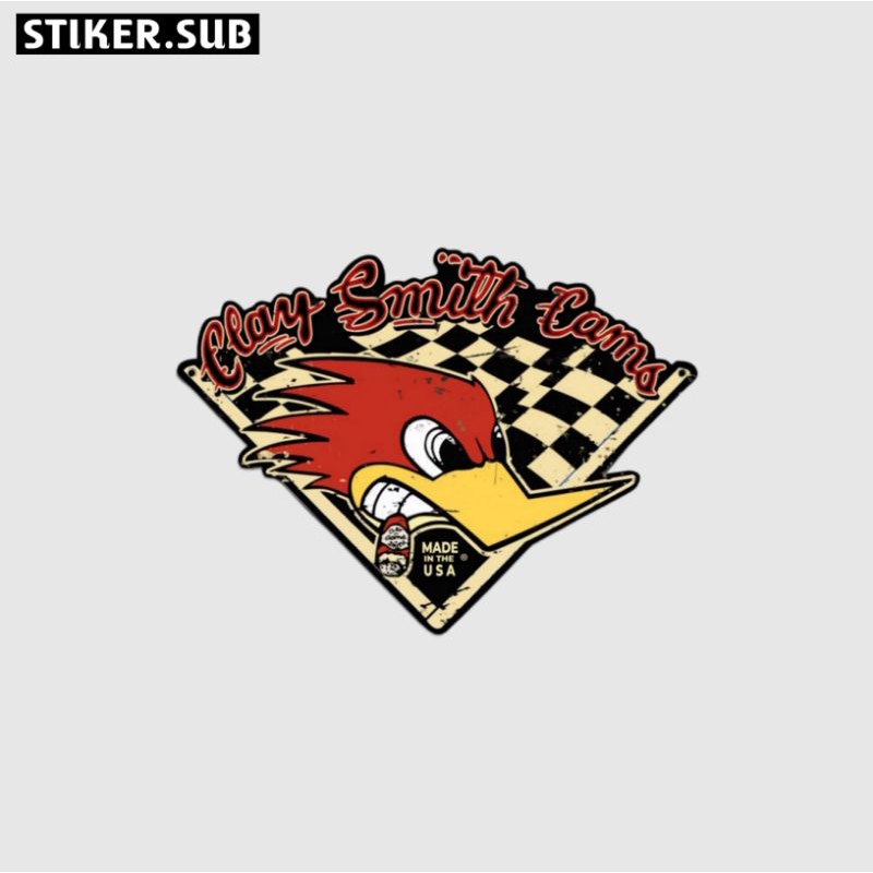 

Stiker sticker Clay Smith Cams Horse Power