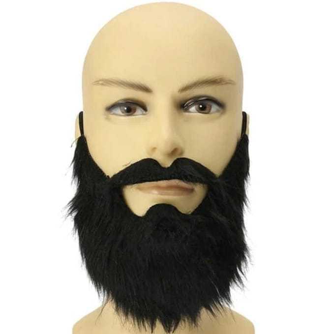 Hairclip bewok palsu jenggot palsu