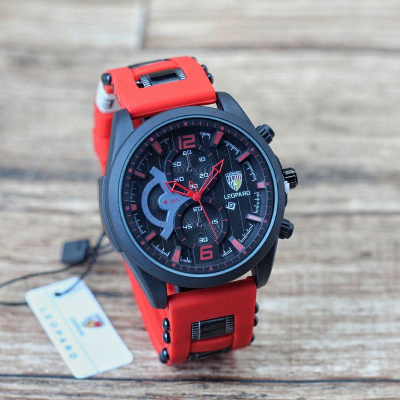 JAM TANGAN LEOPARD ORIGINAL CRONO VARIASI SPORT